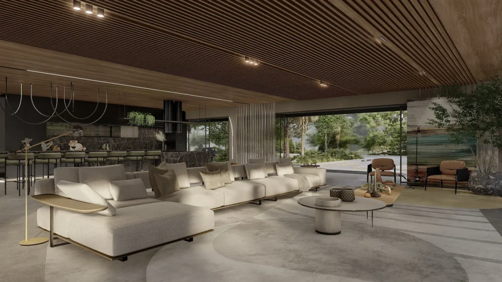 Arquiteta em Campo Largo e escritório de arquitetura de luxo especializado em living integrado, cozinha gourmet e áreas de piscina de alto padrão. Projeto de design e arquitetura de interiores assinado pela arquiteta Kauana Cruz, fundadora da KRUZ Arquitetura, com atendimento também em Curitiba, Pinhais (PR), Alphaville, São Paulo, Campinas (SP), Balneário Camboriú, Itapema, Itajaí, Praia Brava, Governador Celso Ramos, Porto Belo, Jurerê, Florianópolis, Blumenau (SC), Goiânia e Anápolis (GO).